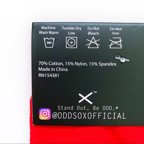 Odd Sox Cheez-It Crackers Crew Socks Cheezits Mens Womens Fun Novelty Gift - Picture 7 of 7